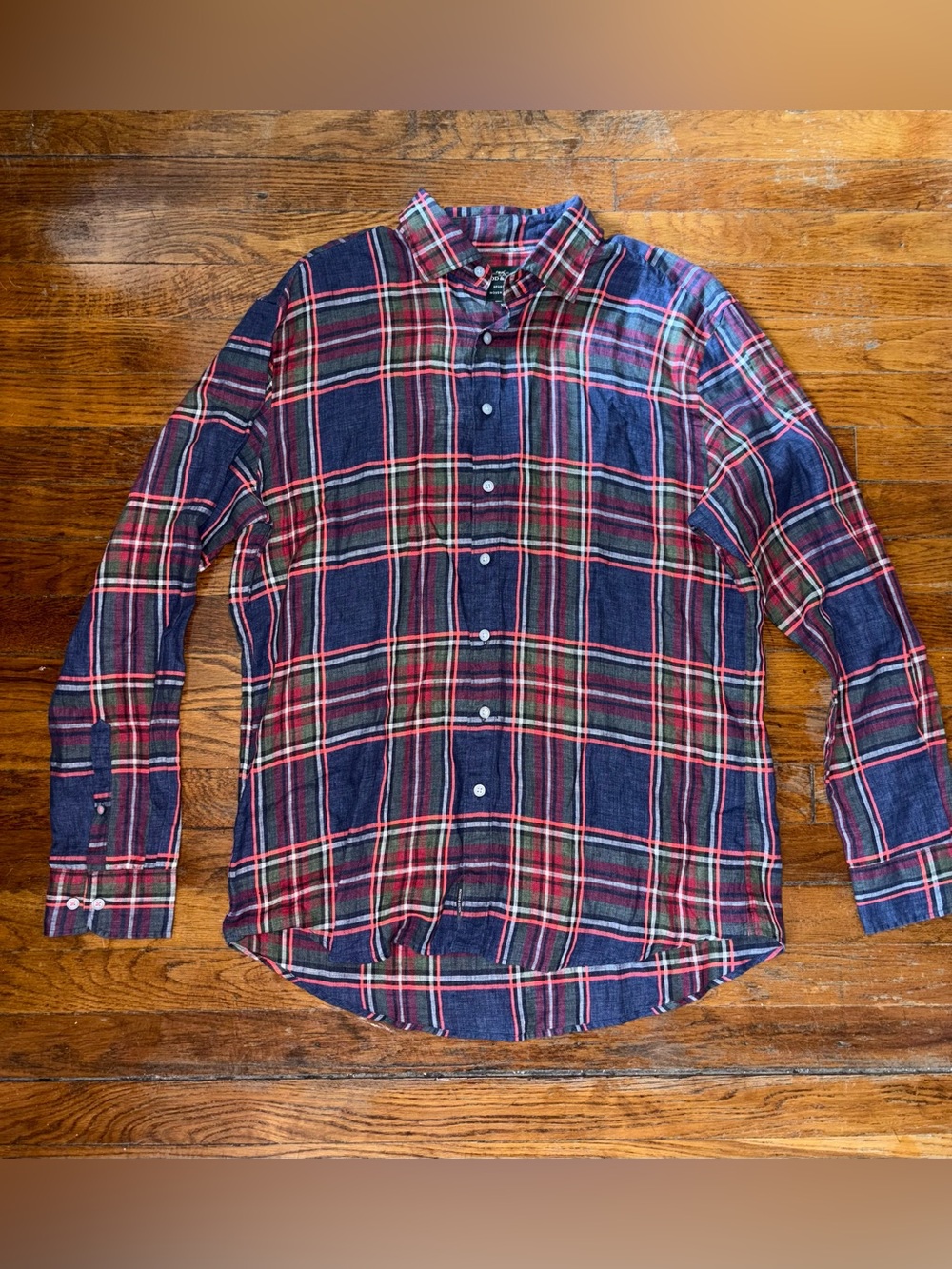 Rodd & Gunn Men’s Linen Button Down Shirt Size XL NEW
